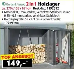 Norma Garten & Freizeit Holzlager Angebot