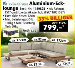 Norma Garten & Freizeit Aluminium-Eck- lounge Angebot