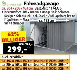 Norma GreenYard Fahrradgarage Angebot