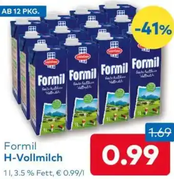 T&G Formil H-Vollmilch Angebot