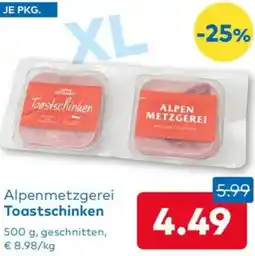 T&G Alpenmetzgerei Toastschinken Angebot