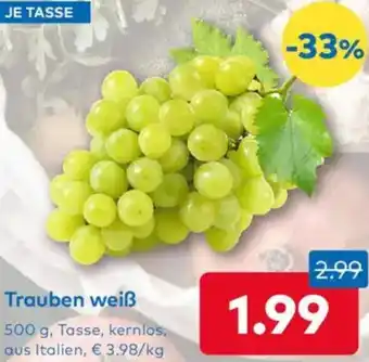 T&G Trauben weiß Angebot