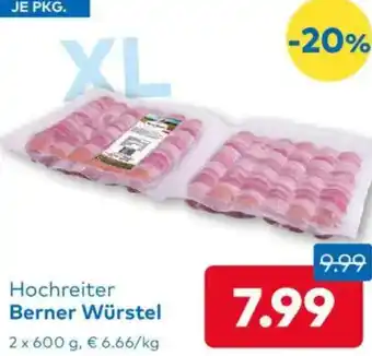 T&G Hochreiter Berner Würstel Angebot