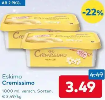 T&G Eskimo Cremissimo Angebot