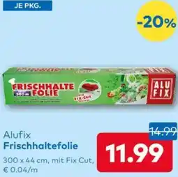 T&G Alufix Frischhaltefolie Angebot