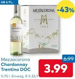 T&G Mezzacorona Chardonnay Trentino DOC Angebot