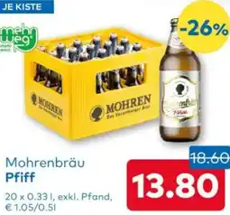 T&G Mohrenbräu Pfiff Angebot