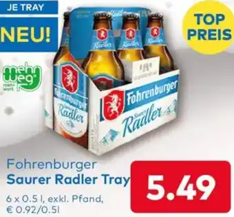 T&G Fohrenburger Saurer Radler Tray Angebot