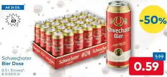 T&G Schwechater Bier Dose Angebot