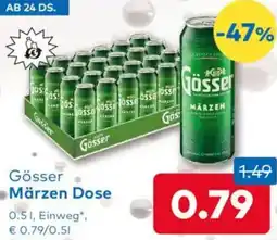 T&G Gösser Märzen Dose Angebot