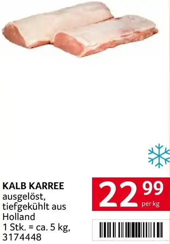 Transgourmet Kalb karree Angebot