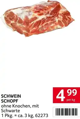 Transgourmet Schwein schopf Angebot
