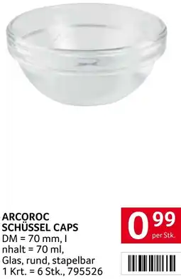 Transgourmet Arcoroc schüssel caps Angebot
