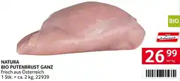 Transgourmet Natura bio putenbrust ganz Angebot