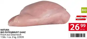 Transgourmet Natura bio putenbrust ganz Angebot