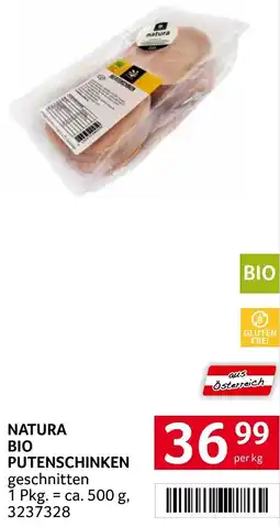Transgourmet Natura bio putenschinken Angebot