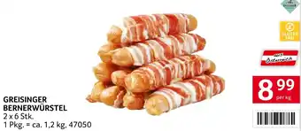 Transgourmet Greisinger bernerwürstel Angebot