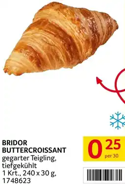 Transgourmet Bridor buttercroissant Angebot
