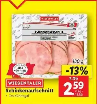 Lidl Schinkenaufschnitt Angebot