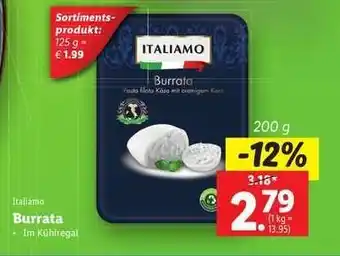 Lidl Burrata Angebot