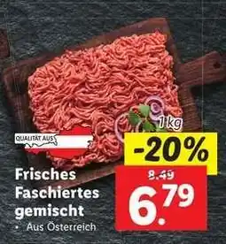 Lidl Frisches Faschiertes gemischt Angebot