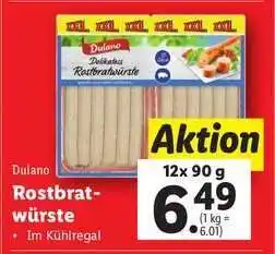 Lidl Dulano Rostbratwürste Angebot
