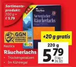 Lidl Nautica Räucherlachs Angebot
