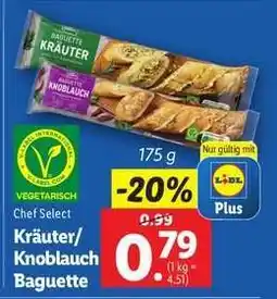 Lidl Kräuter/Knoblauch Baguette Angebot