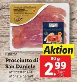 Lidl PROSCIUTTO DI SAN DANIELE Angebot