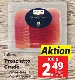Lidl PROSCIUTTO CRUDO Angebot