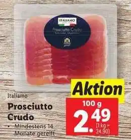 Lidl PROSCIUTTO CRUDO Angebot