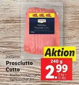 Lidl PROSCIUTTO COTTO Angebot