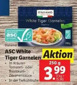 Lidl ASC White Tiger Garnelen Angebot