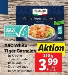 Lidl ASC White Tiger Garnelen Angebot