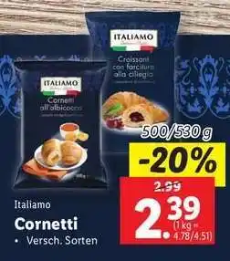 Lidl Italiamo Cornetti Angebot