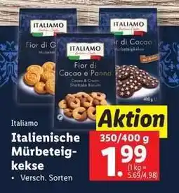 Lidl Italienische Mürbeteigkekse Angebot