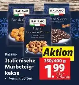 Lidl Italienische Mürbeteigkekse Angebot