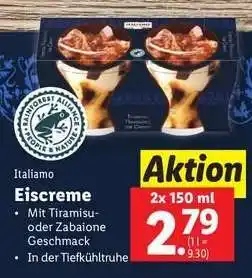 Lidl Italiamo Eiscreme Angebot