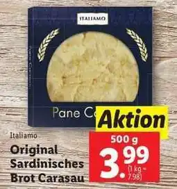 Lidl Original Sardinisches Brot Carasau Angebot