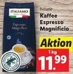 Lidl Italiamo Kaffee Espresso Magnificio Angebot