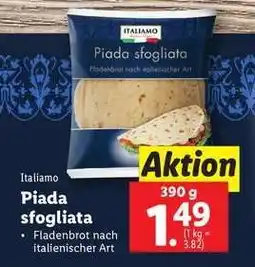 Lidl Italiamo Piada sfogliata Angebot