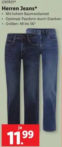 Lidl LIVERGY Herren Jeans Angebot