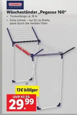Lidl LEIFHEIT Wäscheständer „Pegasus 160“ Angebot