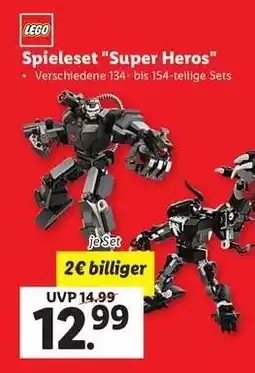 Lidl Spieleset Super Heros Angebot