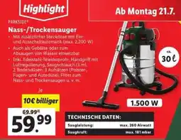 Lidl PARKSIDE Nass-/Trockensauger Angebot