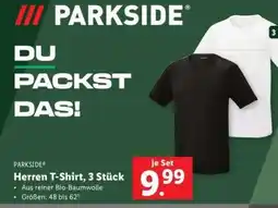 Lidl Herren T-Shirt, 3 Stück Angebot