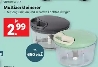 Lidl SILVERCREST Multizerkleinerer Angebot