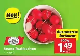 Lidl Snack Radieschen Angebot