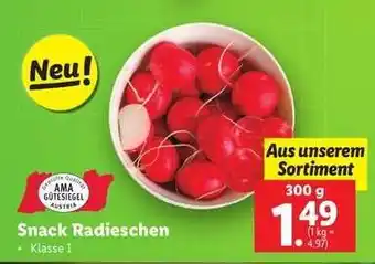 Lidl Snack Radieschen Angebot
