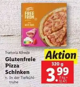 Lidl Trattoria Alfredo Glutenfreie Pizza Schinken Angebot